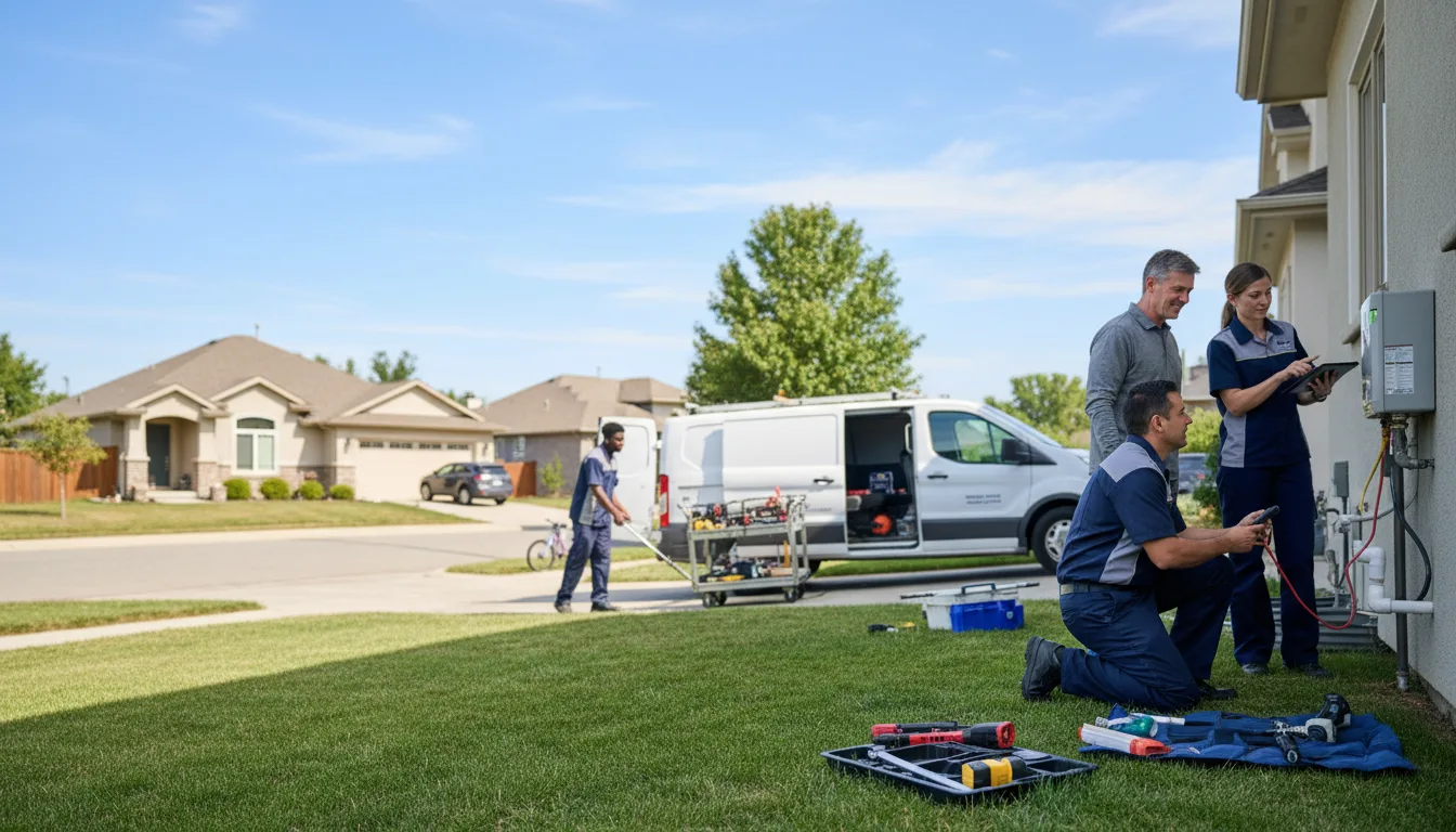 Tankless water heater service in Coyote, NM
